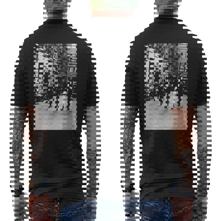 ブルース・バンド ザ・ヤードバーズ ウィズ エリック・クラプトン 1965 メンズTシャツ バックプリント