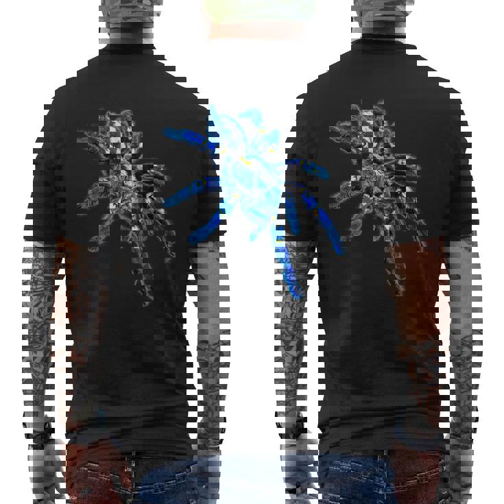 ブルータランチュラスパイダーポエシロセラ メンズTシャツ バックプリント