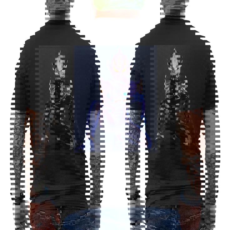 ブロマイドシリーズ ウルトラマンヒカリ メンズTシャツ バックプリント