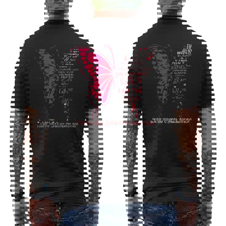 プラダー・ウィリー症候群 I Am Thetorm メンズTシャツ バックプリント