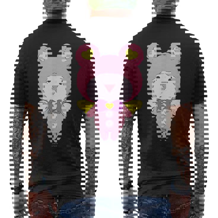 プリパラ クマ メンズTシャツ バックプリント