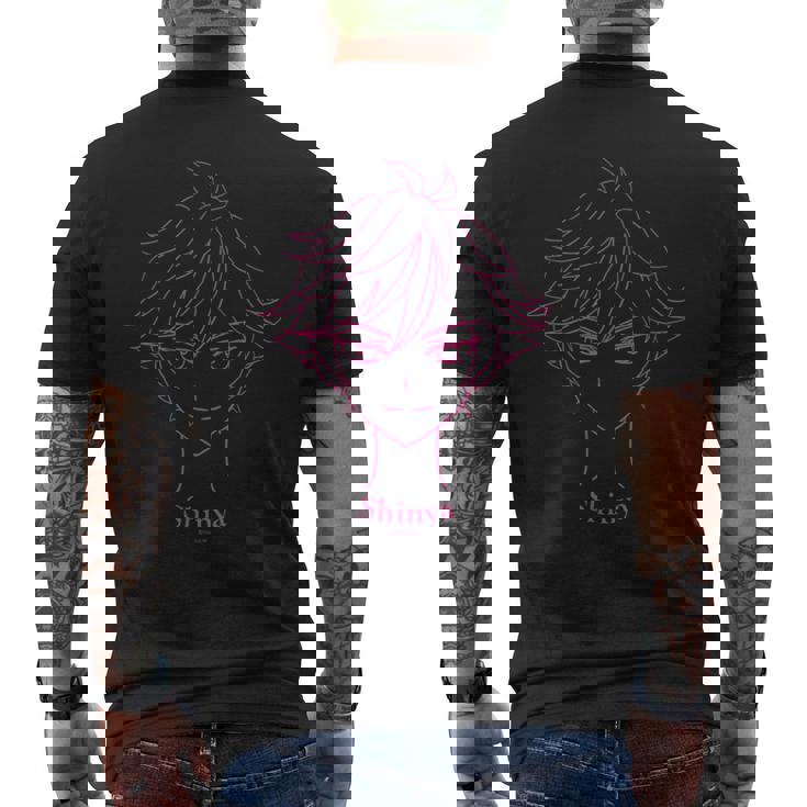 プリパラ フェイスシリーズ シンヤ メンズTシャツ バックプリント