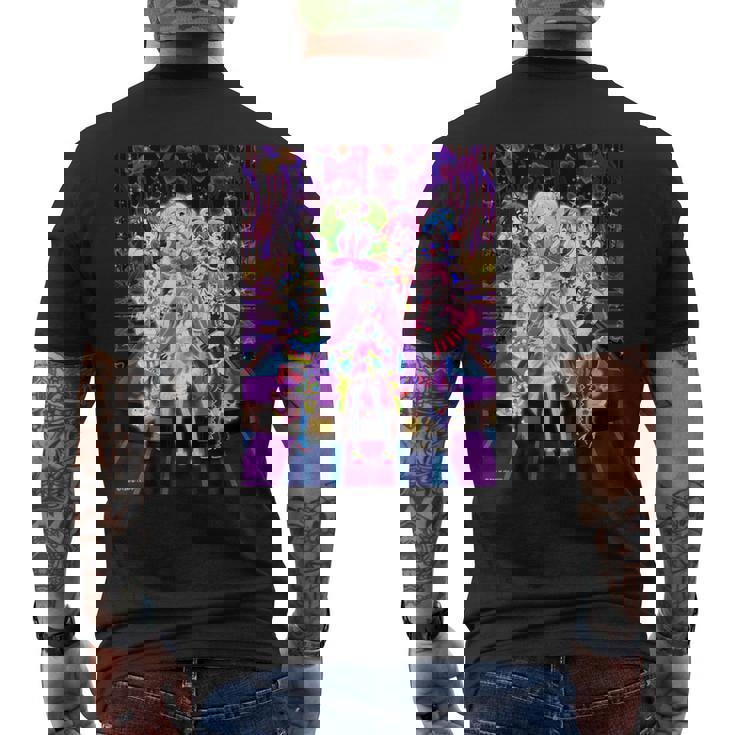 プリパラseason1 デザインd メンズTシャツ バックプリント