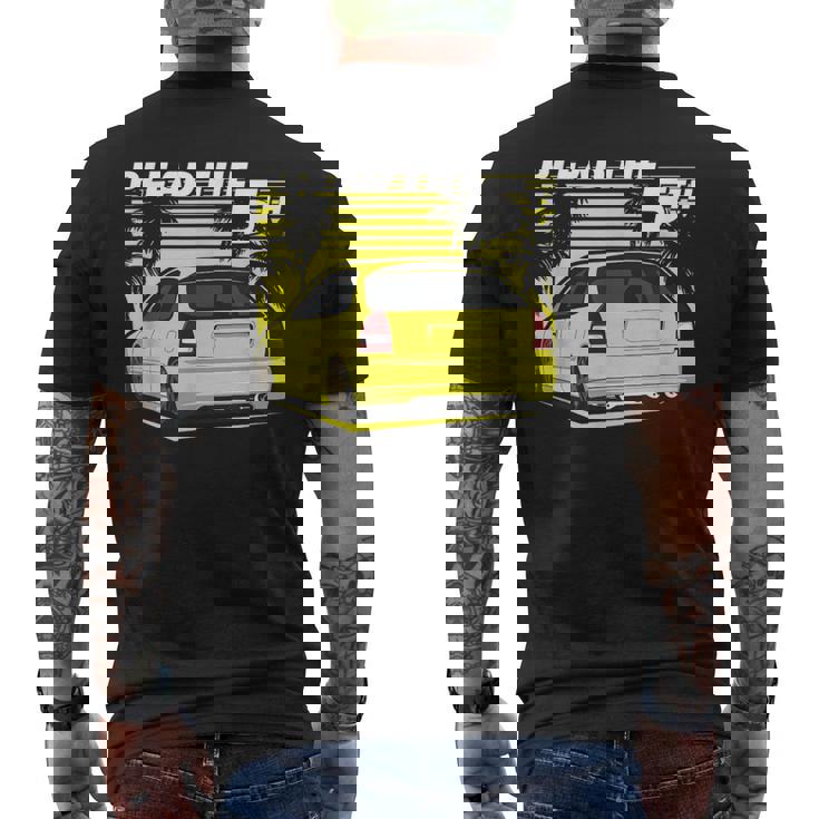 プリーズ・ザ・フィフス・シビックス・ハッチ Ek メンズTシャツ バックプリント