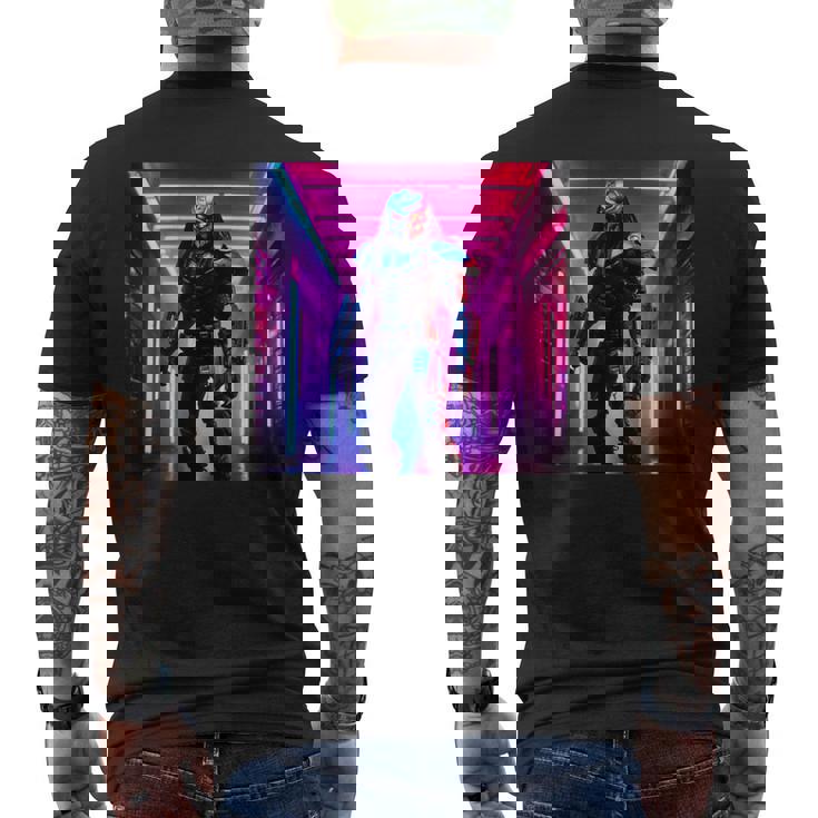 プレデターエイリアン メンズTシャツ バックプリント