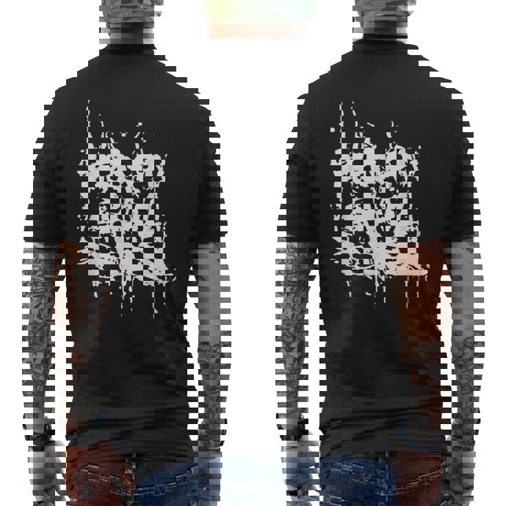 ヘヴン・シャル・バーン メンズTシャツ バックプリント