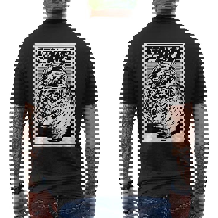 ベストプロジェクト スタンスホイール 低下車用 メンズTシャツ バックプリント