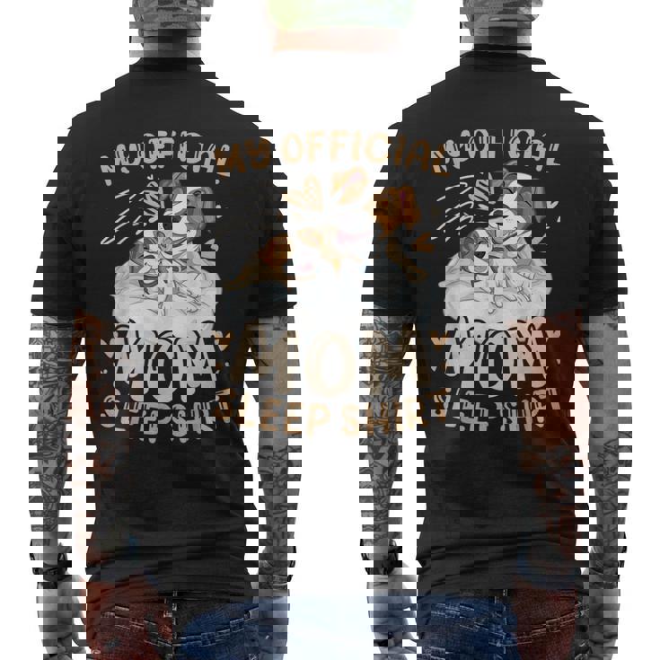 ベストママ、ジャックラッセルテリア、母の日 メンズTシャツ バックプリント