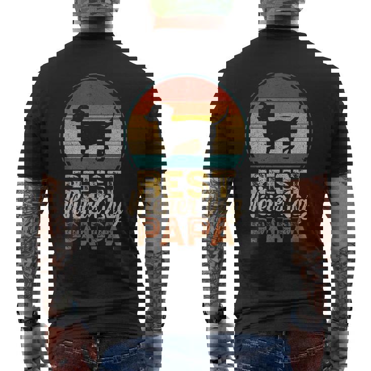 ベスト・ウィンナー・ドッグ・パパ、ダックスフント メンズTシャツ バックプリント