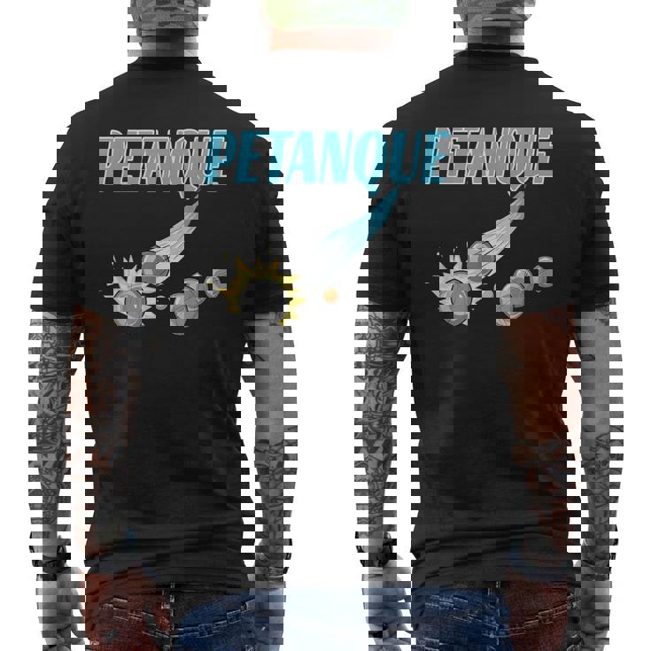 ペタンク プレイヤー用 メンズTシャツ バックプリント