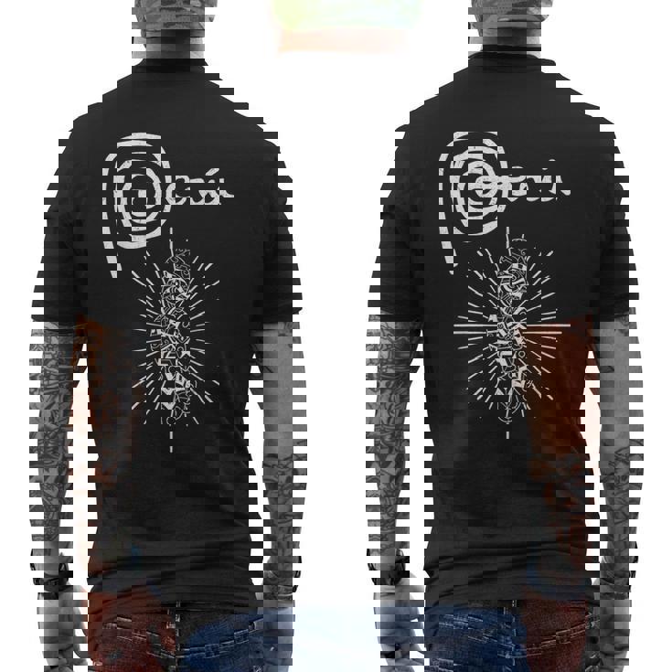 ペルー ペルーの国鳥 トゥンキ 南米の国 アンデスのイワドリ リマ マチュピチュ メンズTシャツ バックプリント