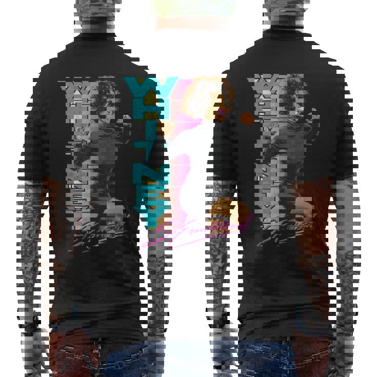 ホイットニー・ヒューストン・とても感情的 メンズTシャツ バックプリント