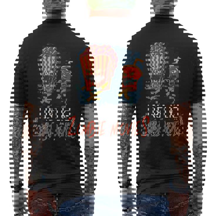 ホラー映画 ハロウィンホラー映画 怖い映画 メンズTシャツ バックプリント