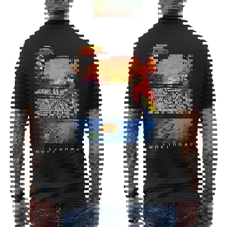 ホンジュラス トロピカルバード ホンジュラス 旅行 バケーション ホンジュラス メンズTシャツ バックプリント