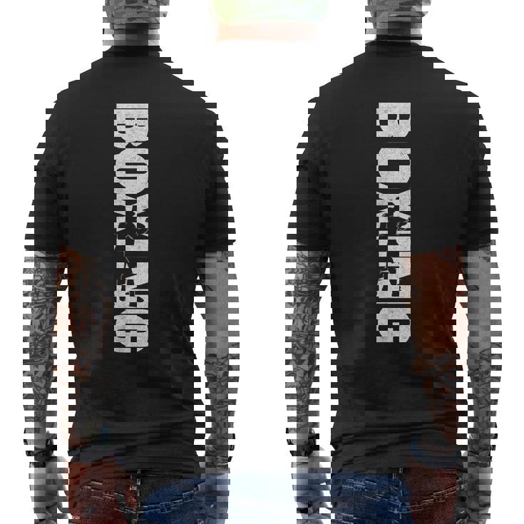 ボクシング ヴィンテージ ボクシング メンズTシャツ バックプリント