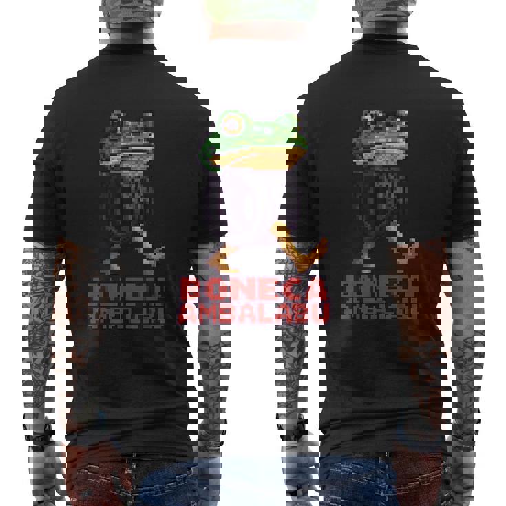 ボネカアンバラブ-イタリアンブレインロットミーム メンズTシャツ バックプリント