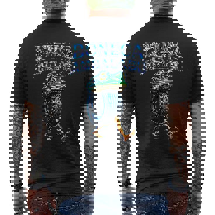 ボネカ・アンバラブ-イタリアン・ブレインロット メンズTシャツ バックプリント