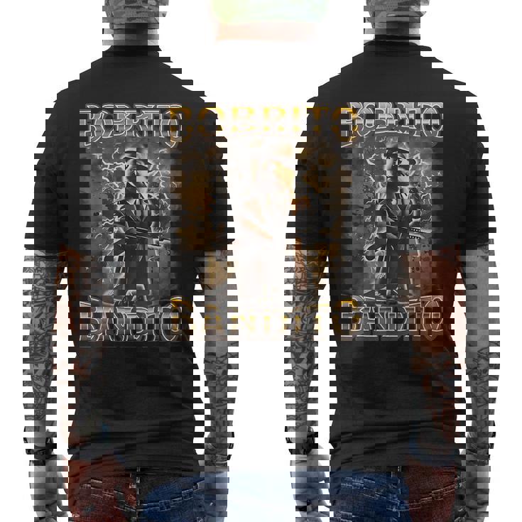 ボブリト・バンディートイタリアン・ブレインロット メンズTシャツ バックプリント