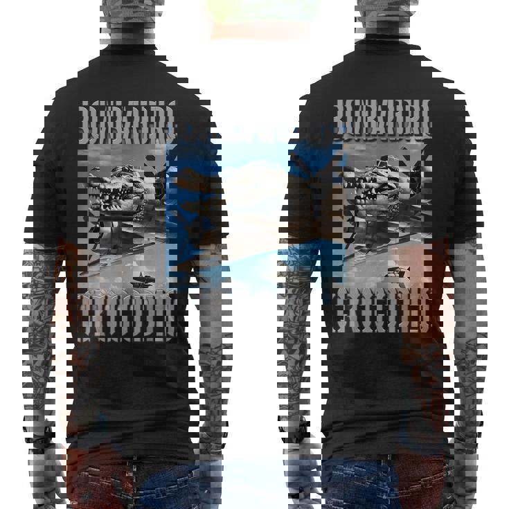 ボンバルディーノ クロコディロ Ai モンスター イタリアン ブレイン ロット キッズ 男の子 メンズTシャツ バックプリント