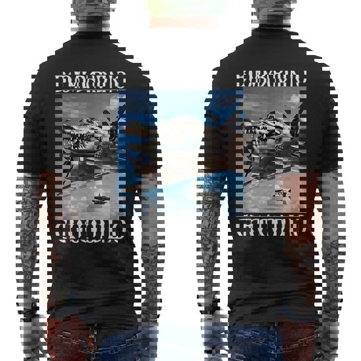 ボンバルディーノクロコダイル メンズTシャツ バックプリント