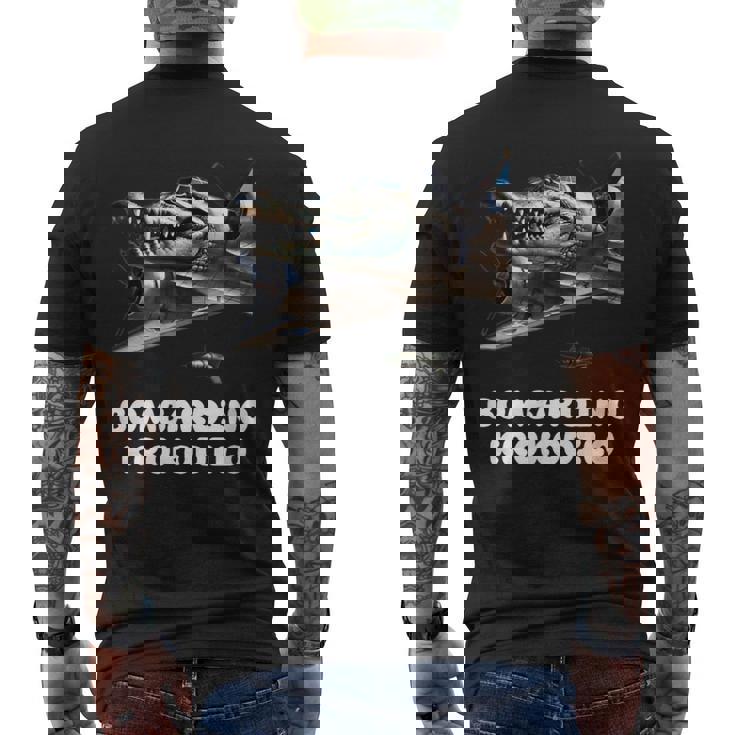 ボンバルディーノクロコダイルラスティージュジェンアルファ X ミームクロコ メンズTシャツ バックプリント