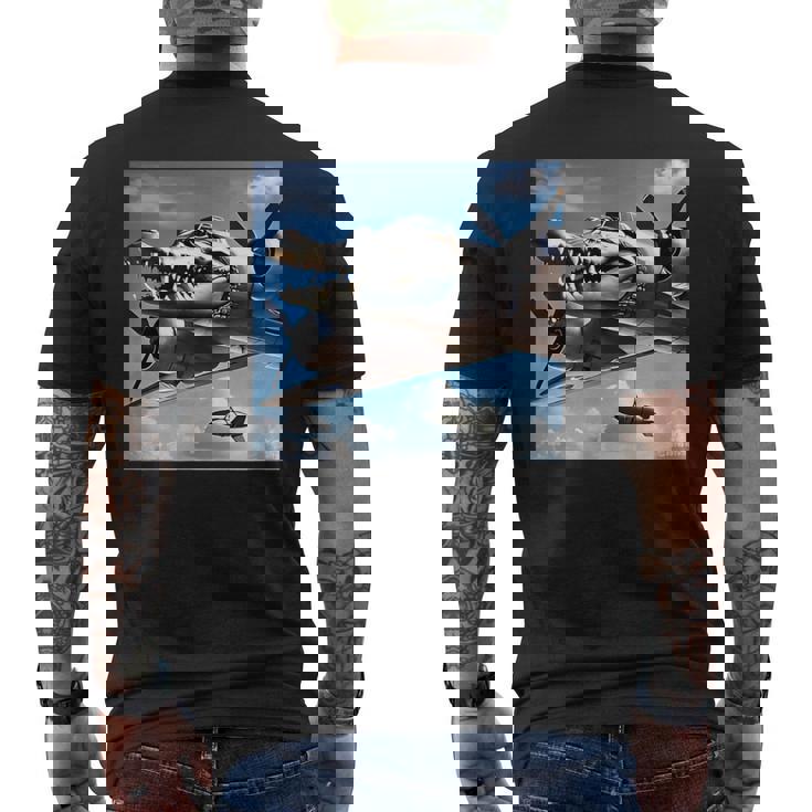 ボンバルディーノクロコディーノファニージェンアルファシャークミーム メンズTシャツ バックプリント