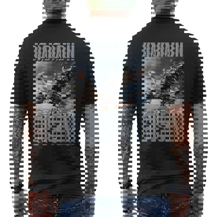 ボンボンビーニ グジーニ Ai生成キャラクター イタリアンブレイン メンズTシャツ バックプリント