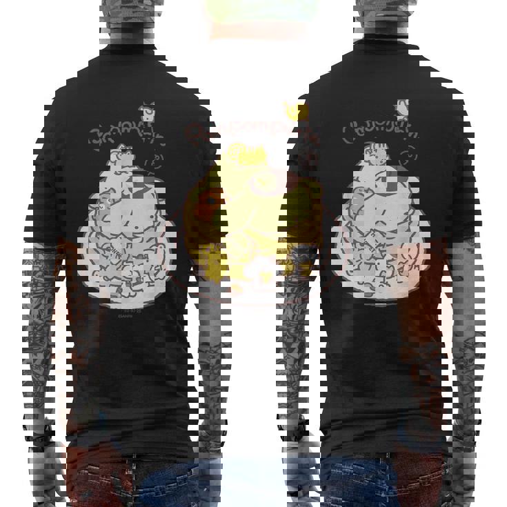 ポムポムプリン Usデザイン プリン メンズTシャツ バックプリント