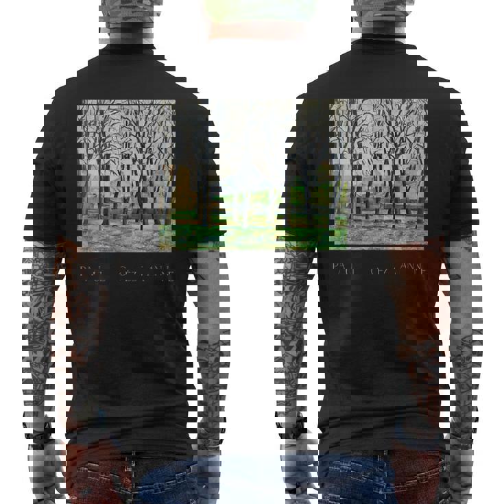 ポール・セザンヌ メンズTシャツ バックプリント