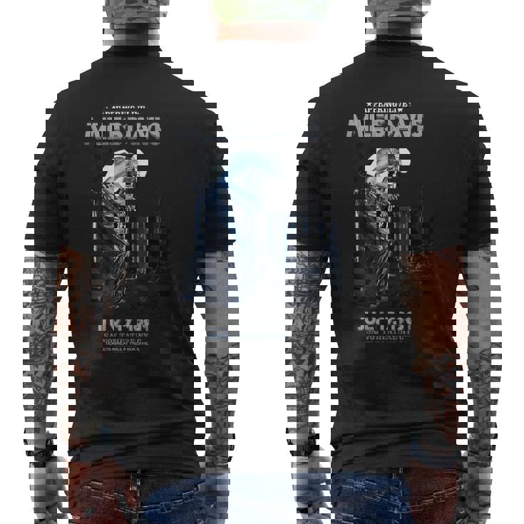 マイルス・デイヴィス ライヴ・サヴォイ・シアター Nyc 1981 メンズTシャツ バックプリント