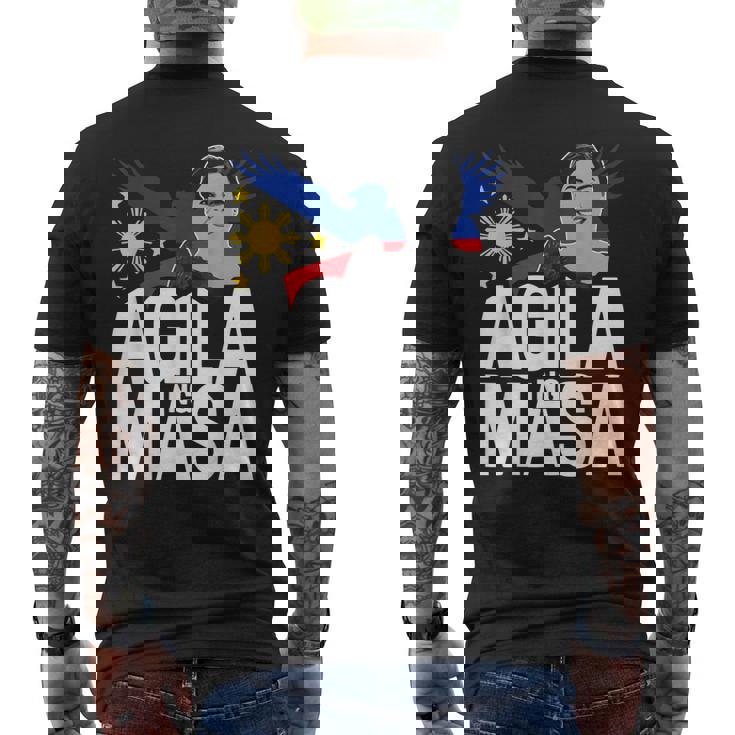 マサ・フィリピンのサラ・ドゥテルテ・アギラ、私たちはprrdを支持します メンズTシャツ バックプリント