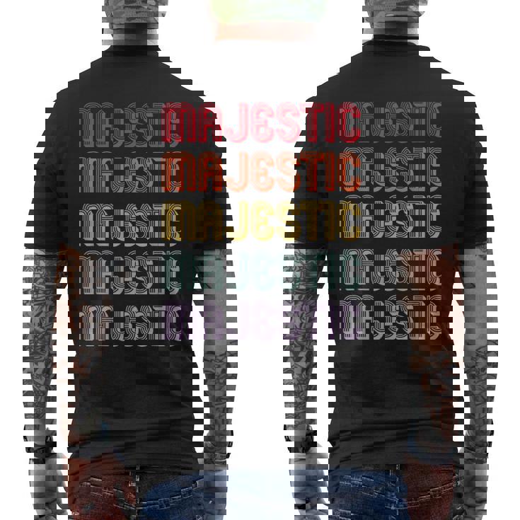 マジェスティック メンズTシャツ バックプリント