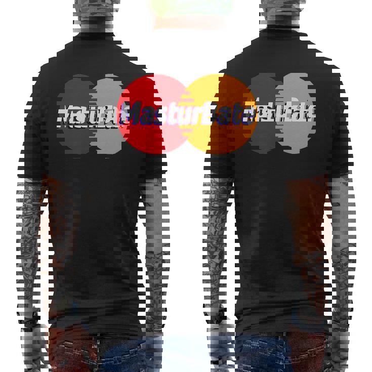 マスターベート メンズTシャツ バックプリント