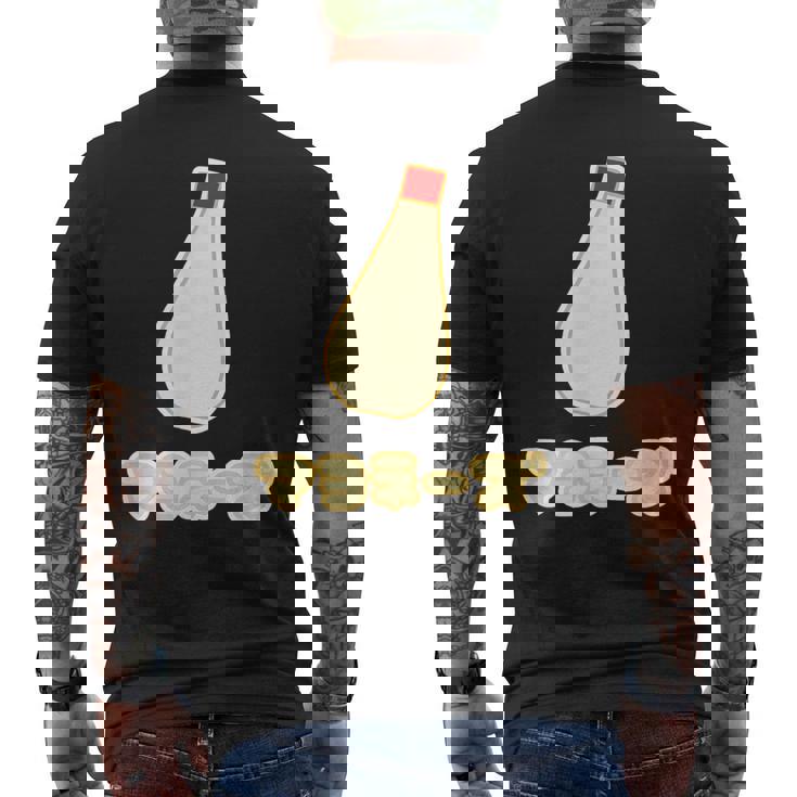 マヨネーズ【マヨラー】ご飯タイム【変なtシャツ屋さん】面白い ポップ デザイン メンズTシャツ バックプリント