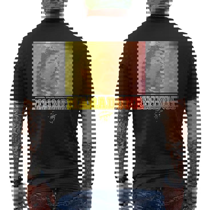 マラドーナ Dt メンズTシャツ バックプリント