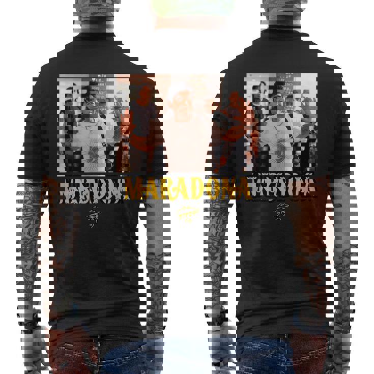 マラドーナカジュアル メンズTシャツ バックプリント