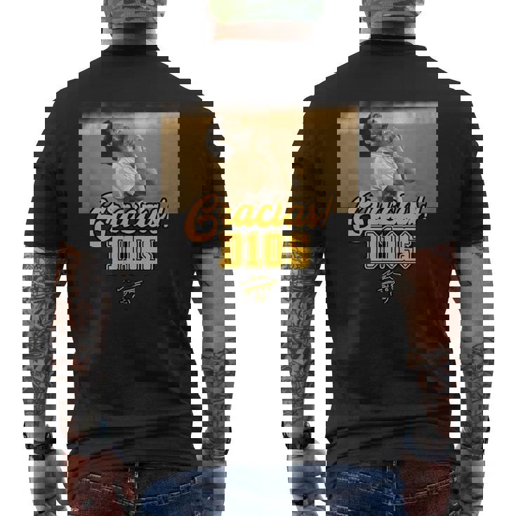 マラドーナグラシアス D10s メンズTシャツ バックプリント