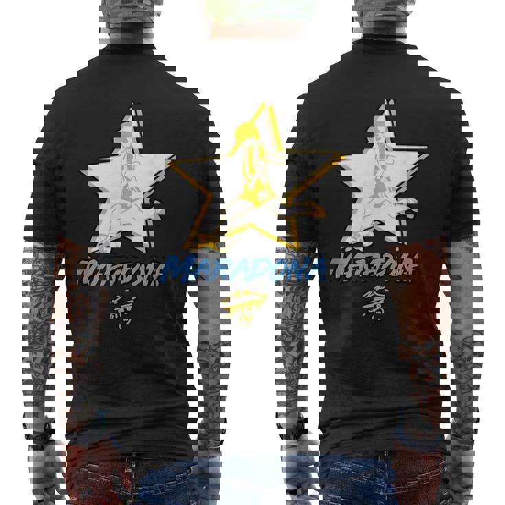 マラドーナスター メンズTシャツ バックプリント