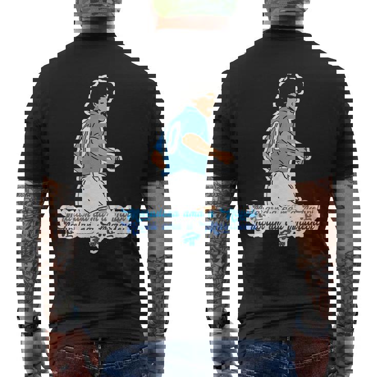 マラドーナラマダナポリ メンズTシャツ バックプリント