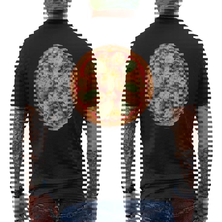 マルゲリータピザ メンズTシャツ バックプリント