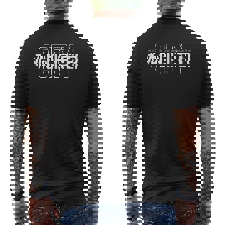 マンチェスターシティ メンズTシャツ バックプリント