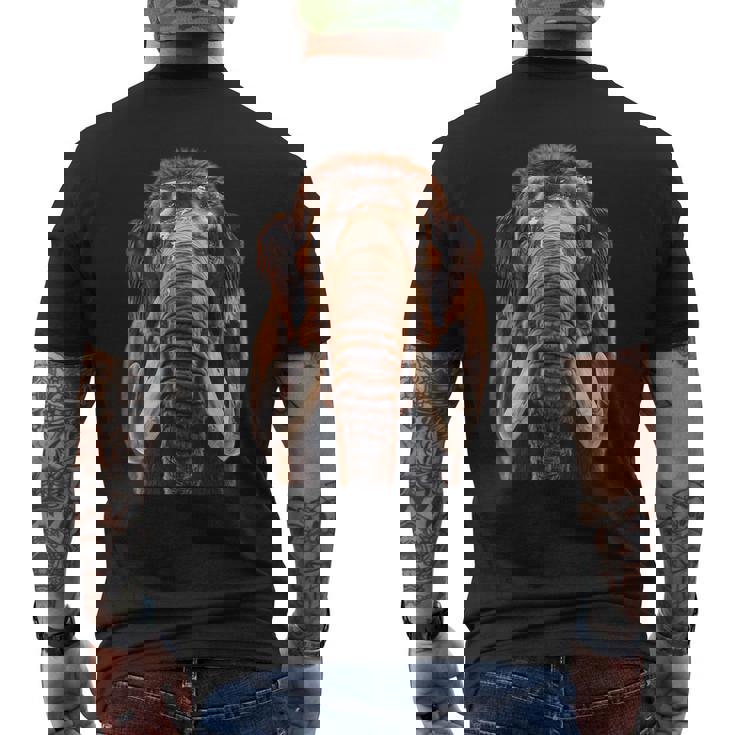 マンモス メンズTシャツ バックプリント