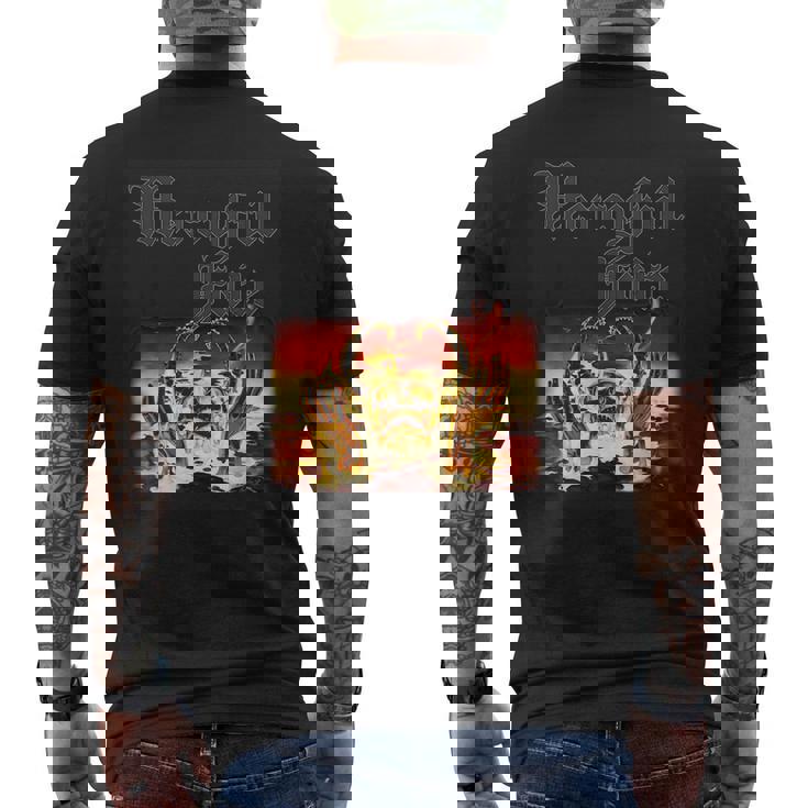 マーシーフル・フェイト-9 メンズTシャツ バックプリント