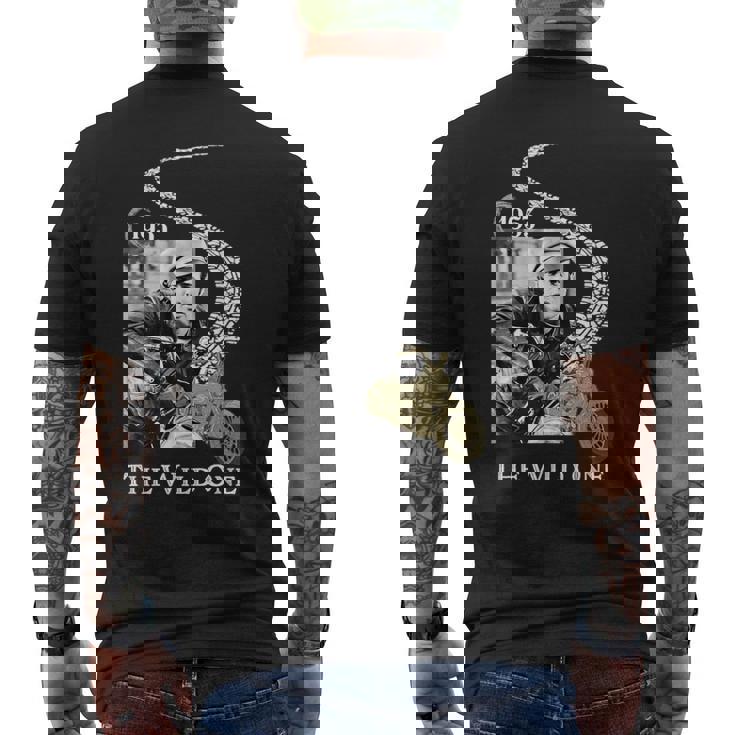 マーロンブランド_002 メンズTシャツ バックプリント