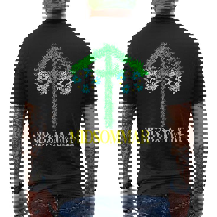 ミッドサマー メイポール ミッドソマー フェスティバル 夏 ソルスティス メンズTシャツ バックプリント