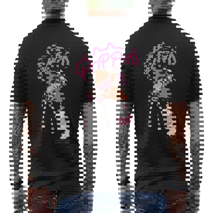 ミニオン Always Poppin メンズTシャツ バックプリント