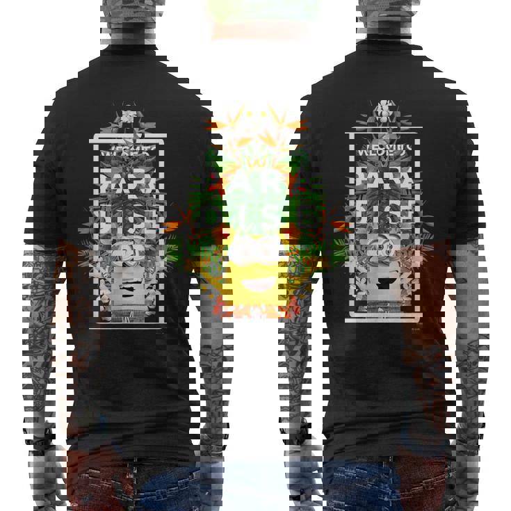 ミニオン Welcome To Para Disetom メンズTシャツ バックプリント