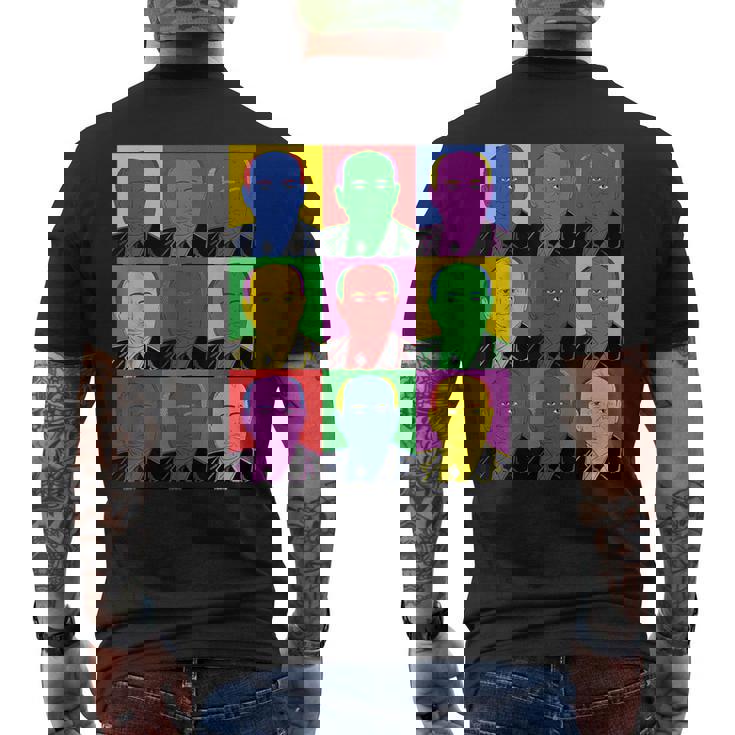 ミハイル・ゴルバチョフ ポップアートtシャツ ヴィンテージヒストリーtシャツ メンズTシャツ バックプリント