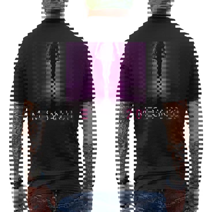 ミーガン 20 Incoming Threat メンズTシャツ バックプリント