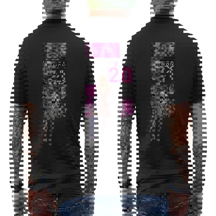 ミーガン 20 Killer Collage メンズTシャツ バックプリント